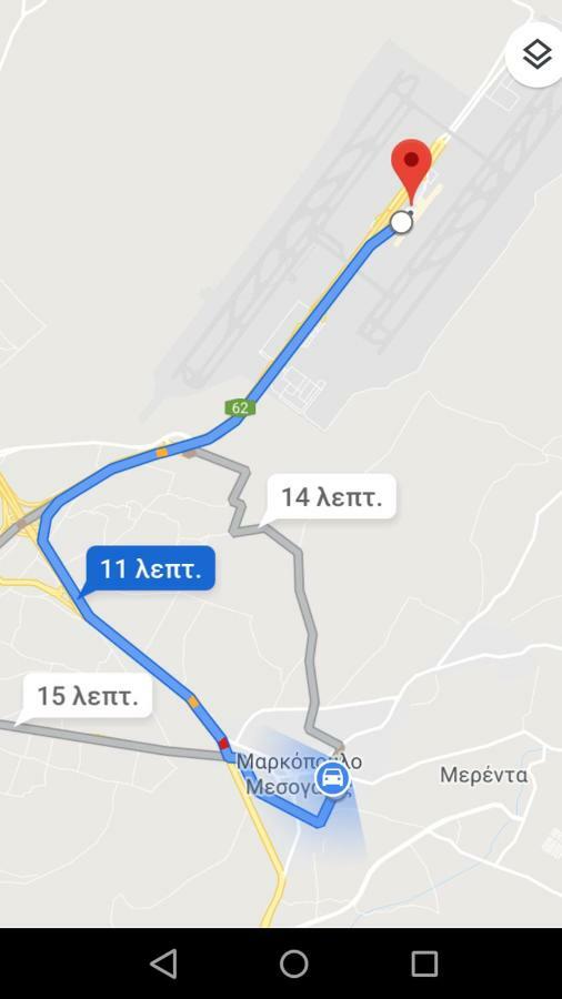 Double M Near Athens Airport Apartment Markopoulo Mesogaias Bagian luar foto